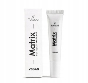 Yokaba Matrix Nail Repair Treatment Vegan, odżywka do paznokci 15m