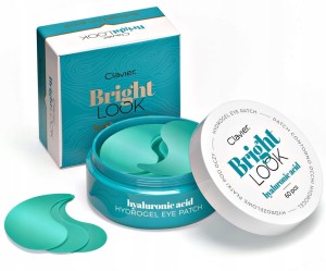 Clavier Bright Look Płatki pod Oczy Hyaluronic Acid 60 sztuk