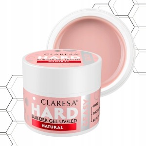 Żel budujący do paznokci Claresa Hard&Easy Builder Natural 45g