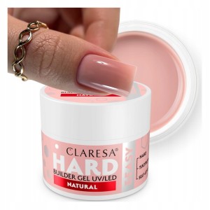 Żel budujący do paznokci Claresa Hard&Easy Builder Natural 45g