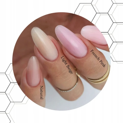 Żel budujący do paznokci Claresa Hard&Easy Builder Natural 45g