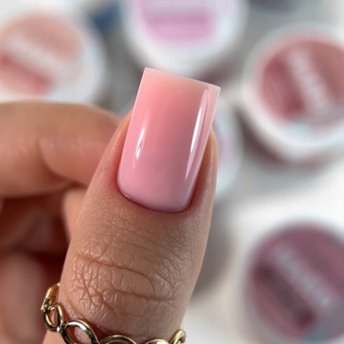 Claresa HARD&EASY Żel budujący do paznokci mleczno-różowy Milky Pink 45g