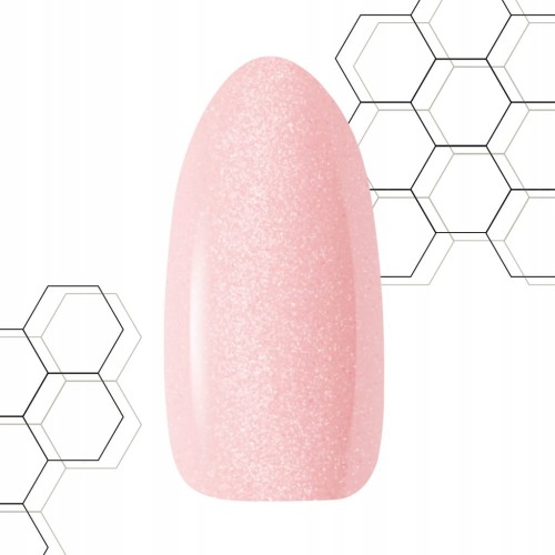 Claresa HARD&EASY Żel budujący różowy z drobinkami Glam Pink 45g