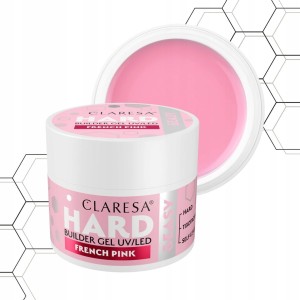 Claresa Żel Budujący Do Paznokci Różowy Hard&Easy French Pink 45g