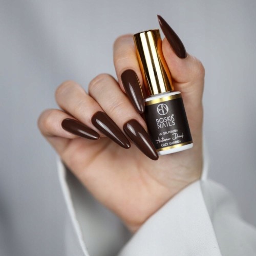 Lakier hybrydowy Autumn Drink Cozy Garden no 580 Boska Nails 6 ml