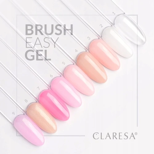 CLARESA BRUSH EASY GEL 6