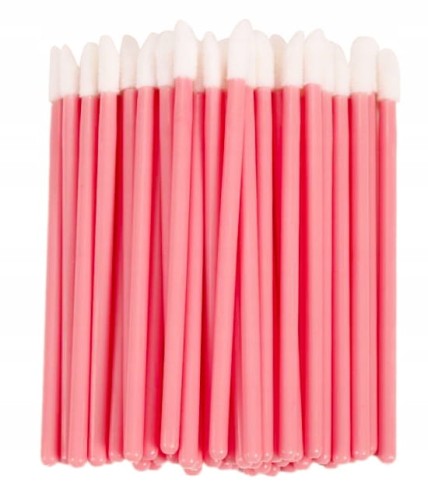 Aplikatory do błyszczyka CLAVIER RÓŻOWY 50szt