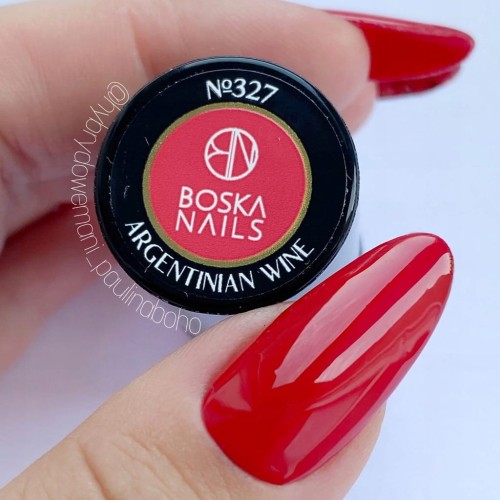 Boska Nails Lakier Hybrydowy do paznokci No 327 Argentinian Wine 6ml
