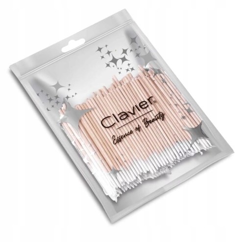 Patyczki do skórek Clavier 100 szt. precyzyjne