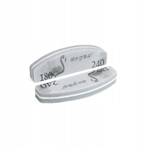 Polerka do rąk Aba group półksiężyc (łódka) szary 180/240 1szt