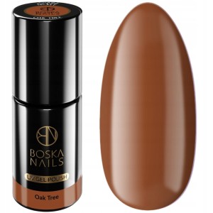 Boska Nails Lakier Hybrydowy do paznokci czekoladowy No 377 Oak Tree