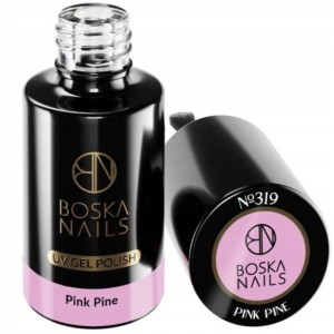 Boska Nails Lakier Hybrydowy do paznokci jasny różowy No 319 Pink Pine