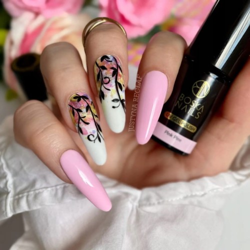 Boska Nails Lakier Hybrydowy do paznokci jasny różowy No 319 Pink Pine