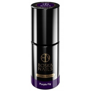 Boska Nails Lakier Hybrydowy do paznokci śliwkowy No 312 Purple Fig