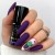 Boska Nails Lakier Hybrydowy do paznokci śliwkowy No 312 Purple Fig