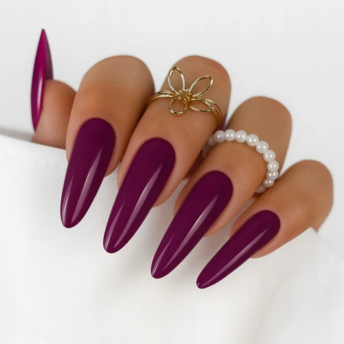 Claresa Lakier Hybrydowy Autumn Crush 6 ciemna śliwka fiolet jesień 5 ml