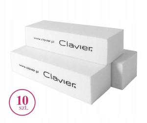 Blok Polerski – 10 szt. do paznokci, manicure – CLAVIER