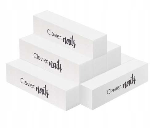 Blok Polerski – 10 szt. do paznokci, manicure – CLAVIER