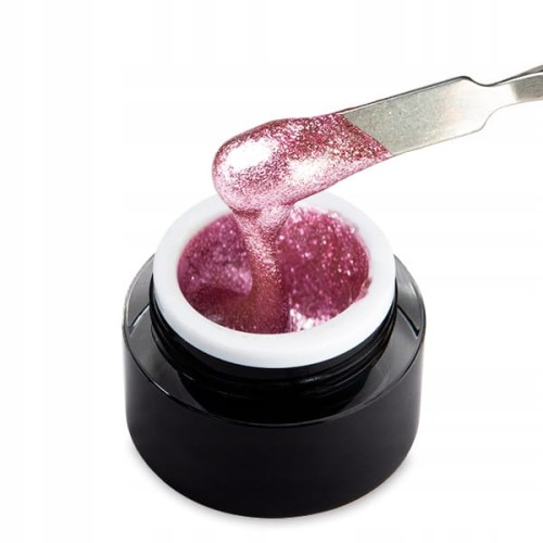 Em-Nail różowy żel do zdobień Liner Glamour Rose nr 4