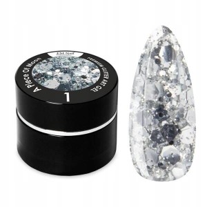 Żel do zdobień EM Nail Paint Premium Glitter Art Gel A Piece of Moon 1