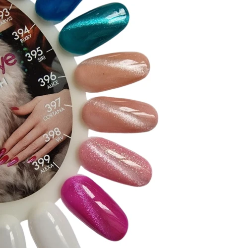 Lakier hybrydowy Gel Polish Color Victoria Vynn 398 Cat Eye Viv - 8 ml