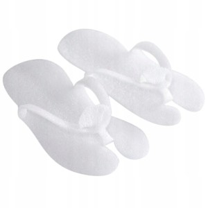 Japonki jednorazowe Allepaznokcie kolor biały 12PAR