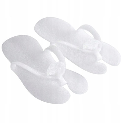 Japonki jednorazowe Allepaznokcie kolor biały 12PAR