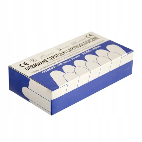 SZPATUŁKI DREWNIANE DO WOSKU / DEPILACJI 100SZT