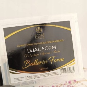 Formy do paznokci Boska Nails BALLERIN DUAL FORM 120 szt.