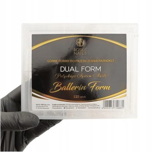 Formy do paznokci Boska Nails BALLERIN DUAL FORM 120 szt.