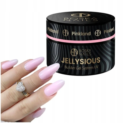 Boska Nails Jellysious Builder Gel 15ml Pinkland