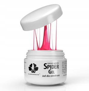 Żel do zdobień SPIDER GEL Allepaznokcie Neon Pink 3ml