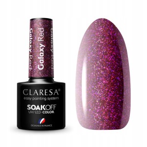 CLARESA LAKIER HYBRYDOWY GALAXY RED 5 g