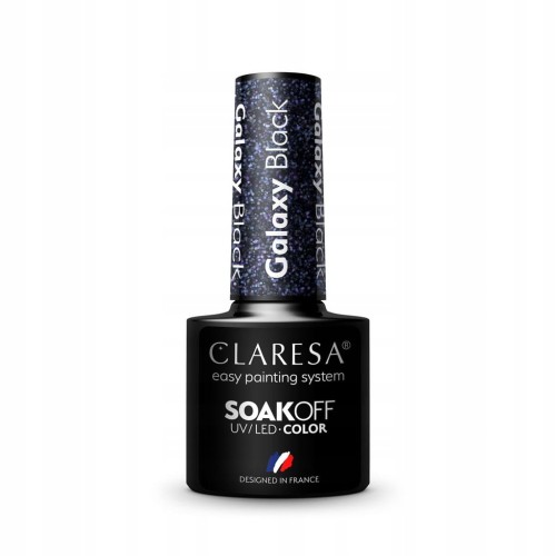 CLARESA LAKIER HYBRYDOWY GALAXY BLACK 5 g