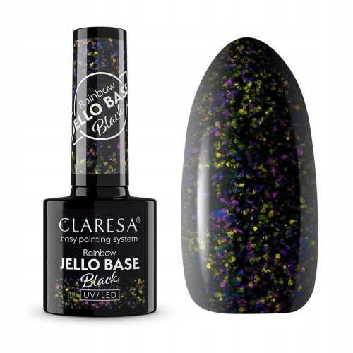 CLARESA RAINBOW JELLO BASE BLACK 5g