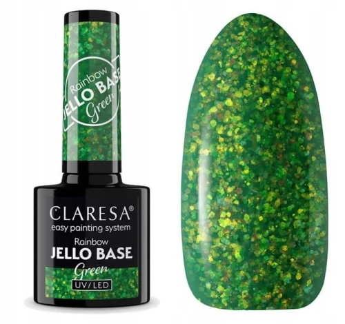 CLARESA RAINBOW JELLO BASE GREEN 5g