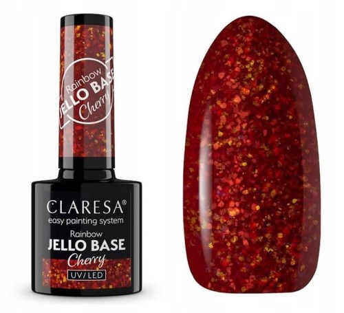 CLARESA RAINBOW JELLO BASE CHERRY 5g