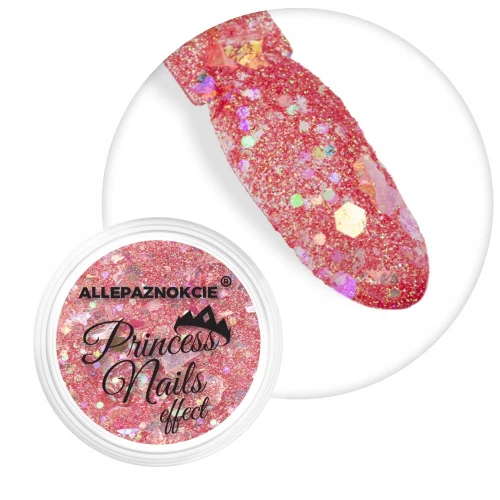 Pyłek do paznokci Princess Nails  Nr 7 - 1g