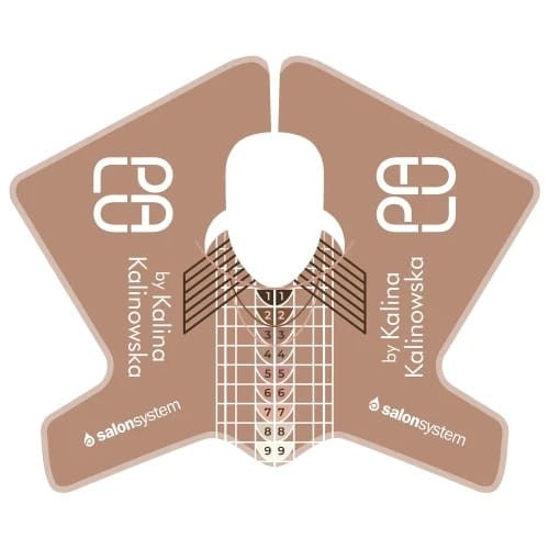 Szablony do przedłużania paznokci by Kalina Kalinowska 100szt