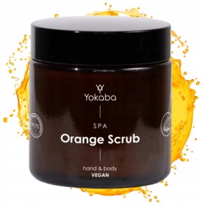 Euphoria SPA Orange peeling do ciała pomarańczowy scrub 100ml Vegan Yokaba