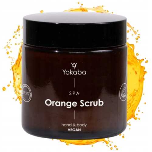 Euphoria SPA Orange peeling do ciała pomarańczowy scrub 100ml Vegan Yokaba