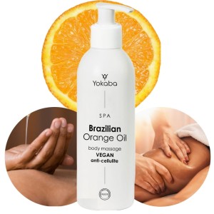 Yokaba SPA Brazilian Orange Anti-Cellulite Massage Oil olej do masażu 500ml