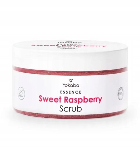 Yokaba Sweet Raspberry Scrub Essence Malinowy Peeling do Ciała 250 g