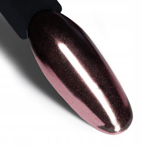 Pyłek Ozdoby Do Paznokci ALLELAC Glass Effect Dark Golden Pink Nr5