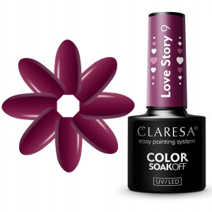 CLARESA LAKIER HYBRYDOWY LOVE STORY 9 - 5g