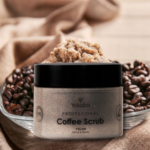 Peeling do ciała Kawowy Professional Coffee Scrub Vegan 200g Yokaba