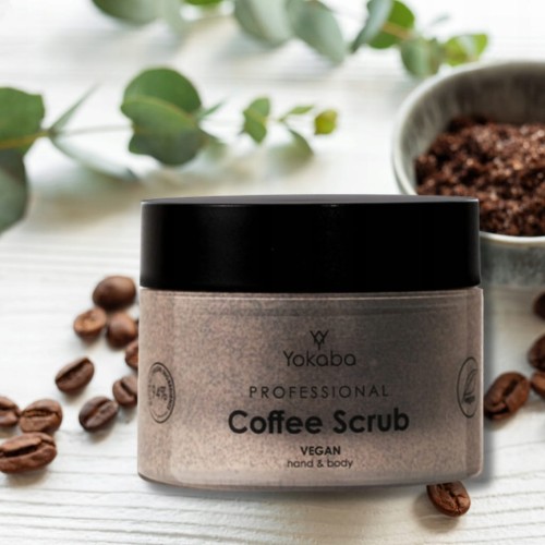 Peeling do ciała Kawowy Professional Coffee Scrub Vegan 200g Yokaba