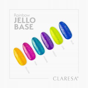 CLARESA RAINBOW JELLO BASE PINK 5g