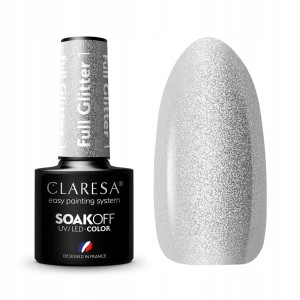 Claresa Lakier Hybrydowy Full Glitter 1 – 5 g