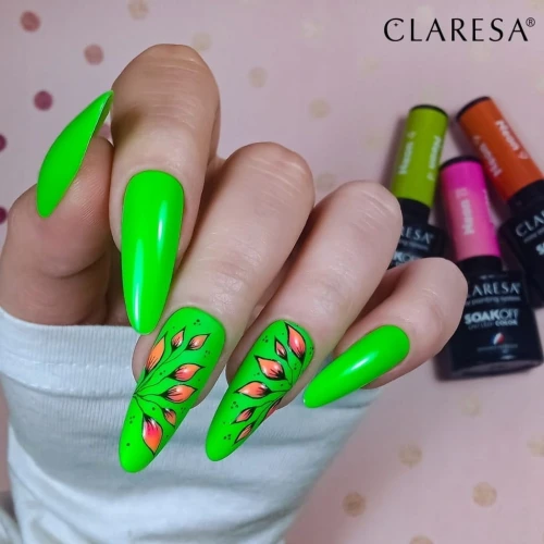 Claresa Lakier Hybrydowy Neon 4 – 5 g